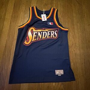 FULL SEND Senders Jersey Nelk Boys Authentic Mesh Basketball Tank Top Size S